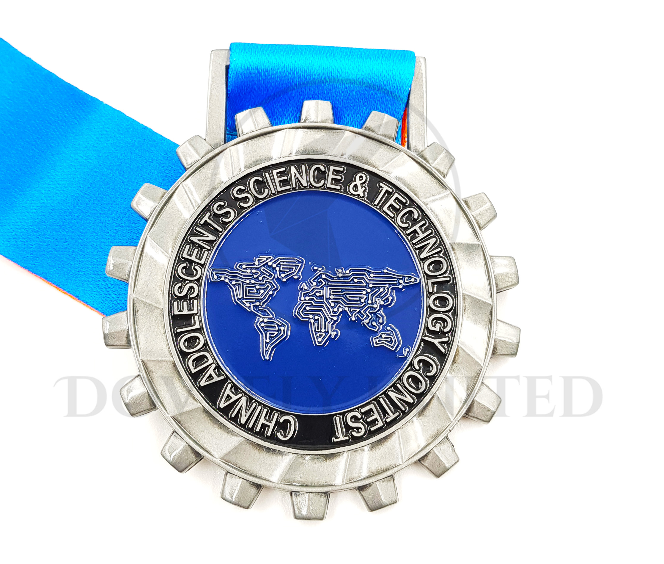 齒輪造型金屬客製化獎牌製作