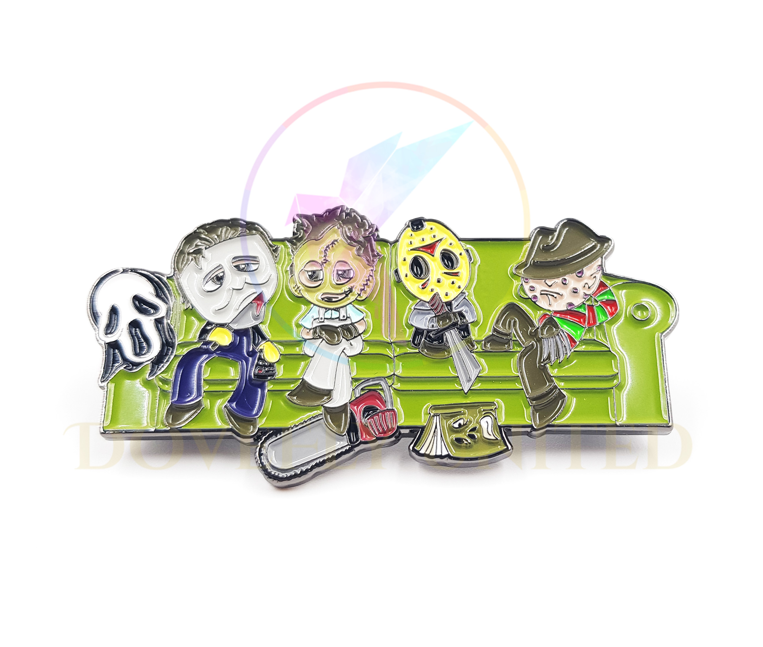 美式風格 客製胸章 金屬製造工廠:圖片 4