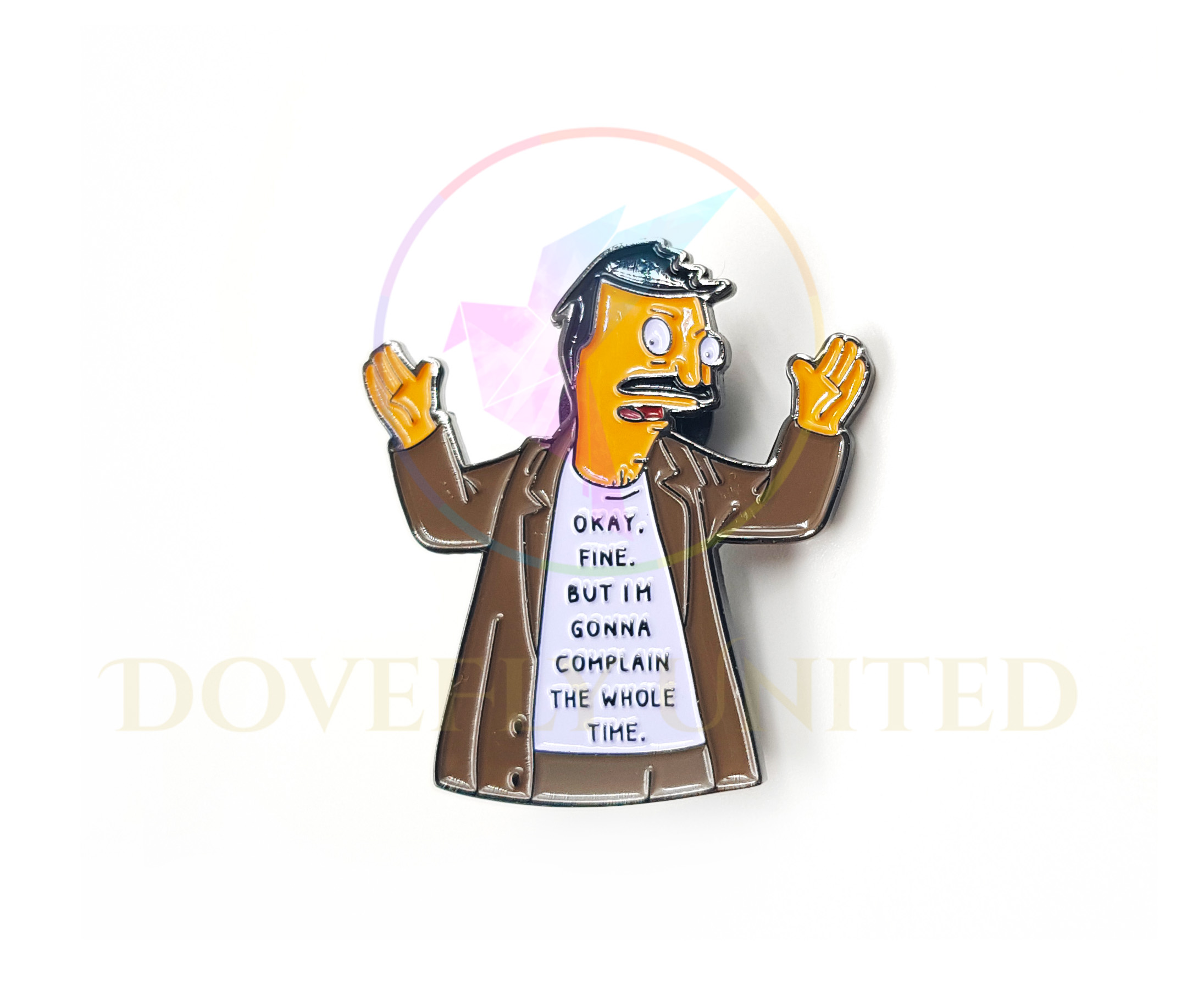 美式風格 客製胸章 金屬製造工廠:圖片 5