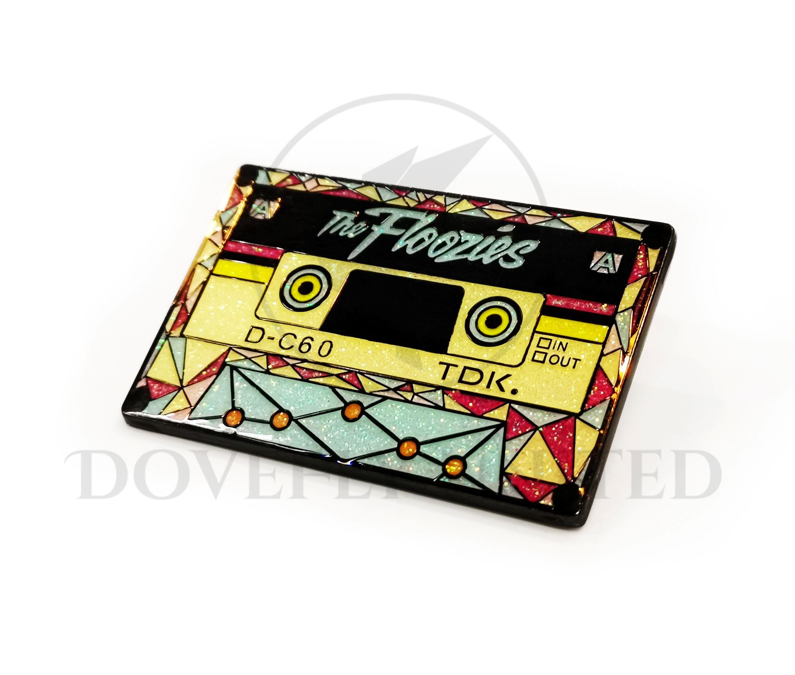 客製化 卡帶造型 金屬胸章 紀念品宣傳品訂製推薦