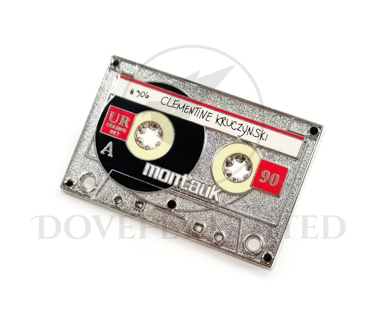 客製化 卡帶造型 金屬胸章 紀念品宣傳品訂製推薦:圖片 4