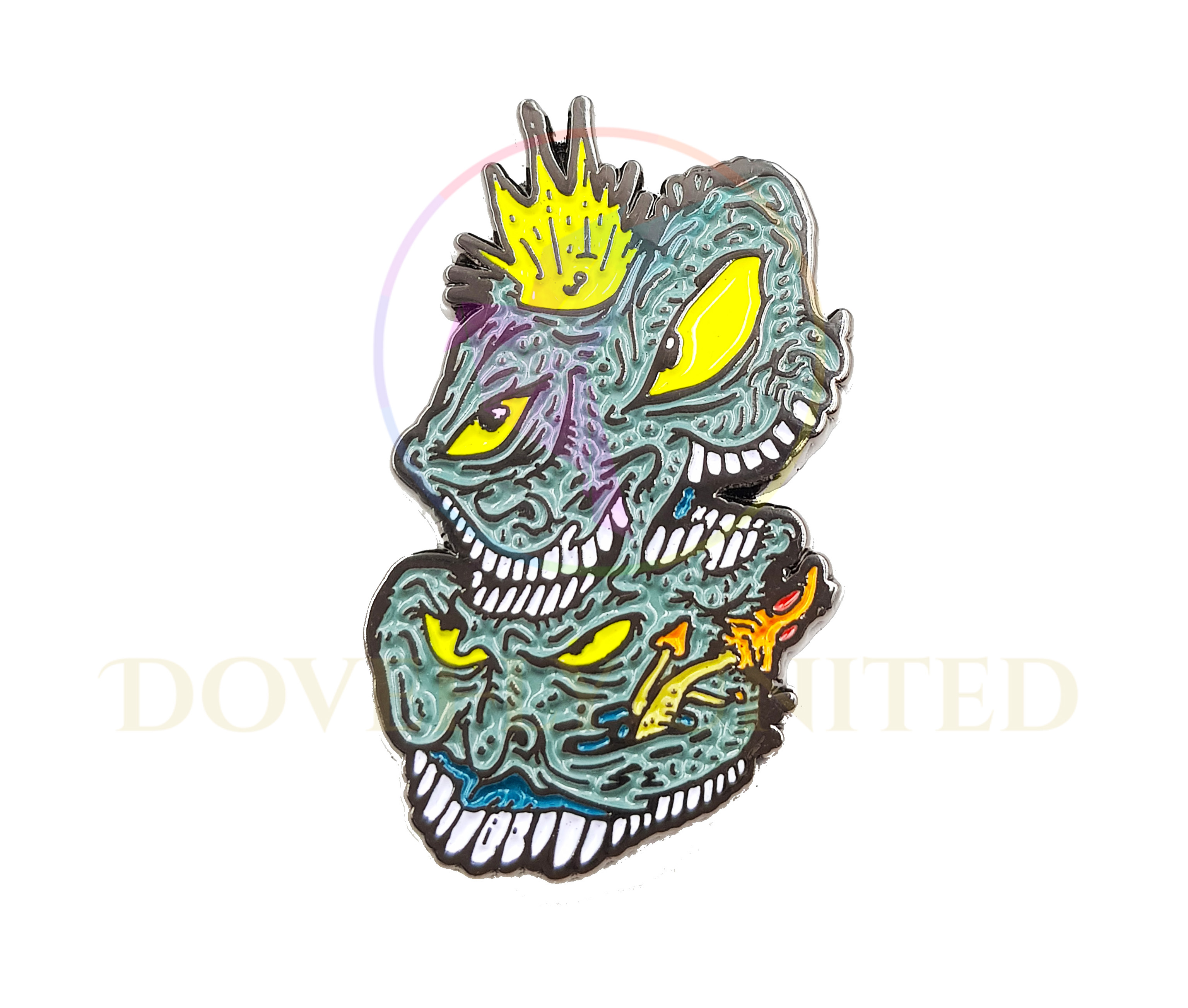 怪物造型客製化胸章別針