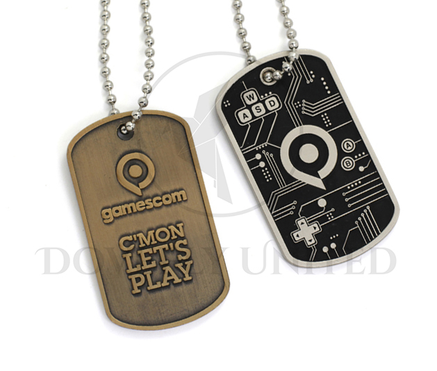 金屬造型軍牌項鍊 客製化生產:圖片 5