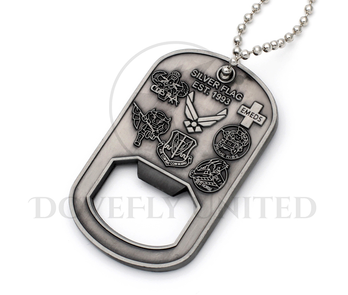 金屬造型軍牌項鍊 客製化生產:圖片 2