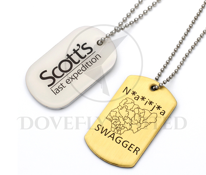 金屬造型軍牌項鍊 客製化生產:圖片 7