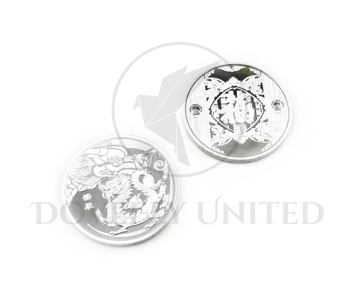 生肖 龍銀造型 平安錢母 龍年生肖紀念錢母訂製:圖片 6