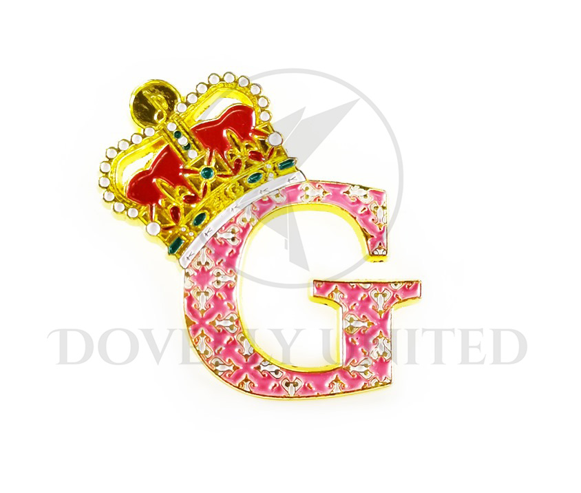 彩色徽章 高質量烤漆上色胸章 客製化尺寸材質:圖片 3