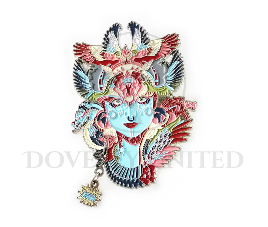 品牌吉祥物 客製化造型 烤漆胸章 徽章少量訂製:圖片 4