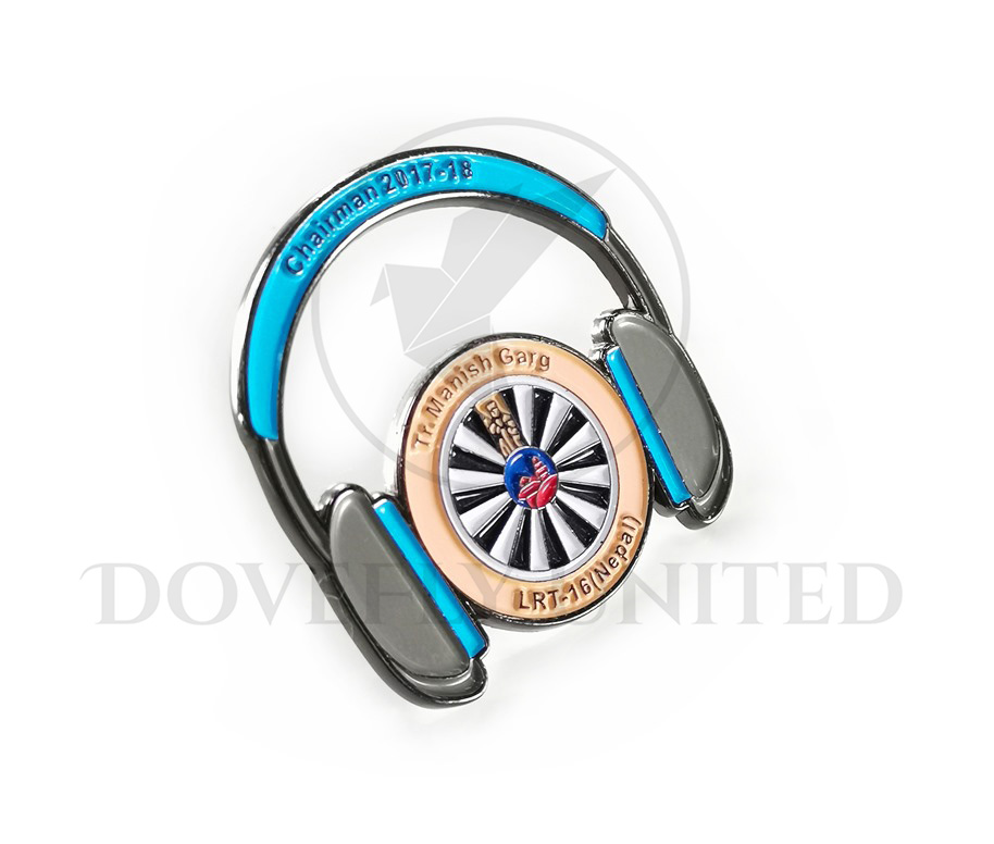 胸章徽章別針 烤漆徽章/仿琺瑯徽章製作:圖片 8