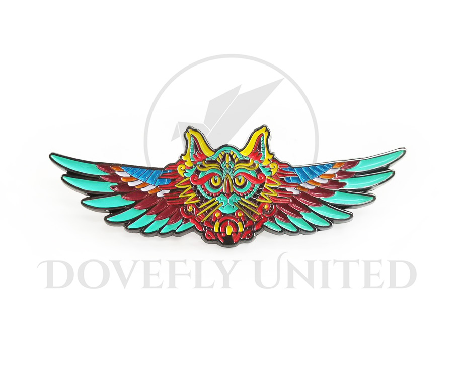 胸章徽章別針 烤漆徽章/仿琺瑯徽章製作:圖片 2