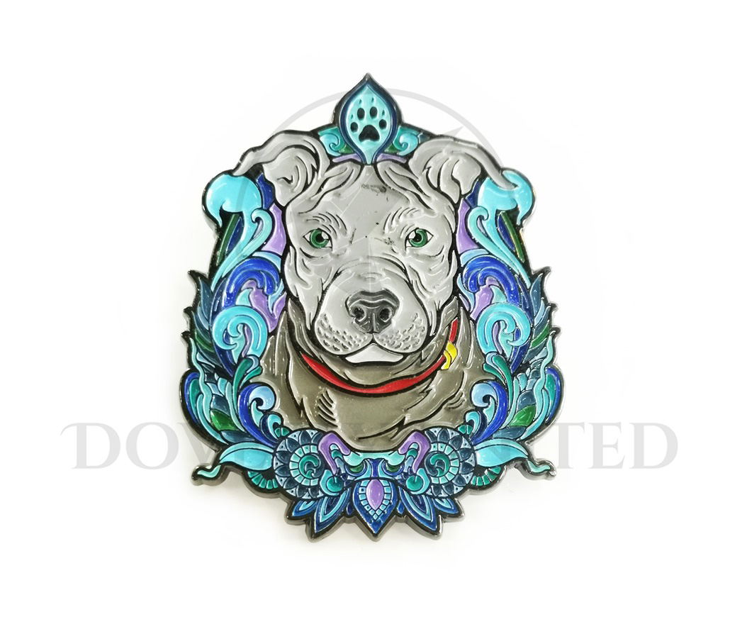 胸章徽章別針 烤漆徽章/仿琺瑯徽章製作:圖片 6