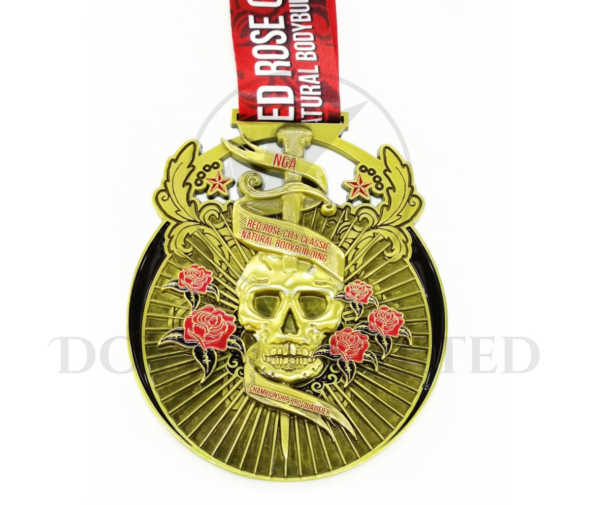 立體獎牌烤漆+金蔥粉 客製化少量生產:圖片 4