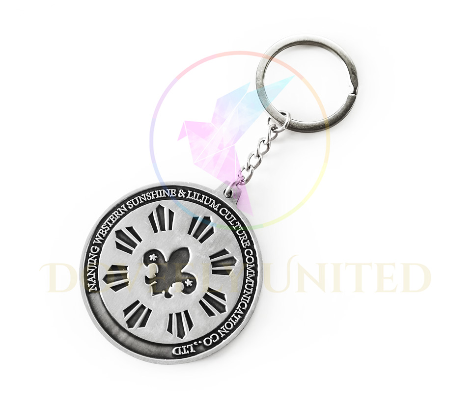 客製化 精緻金屬鑰匙圈 工廠批量生產:圖片 3