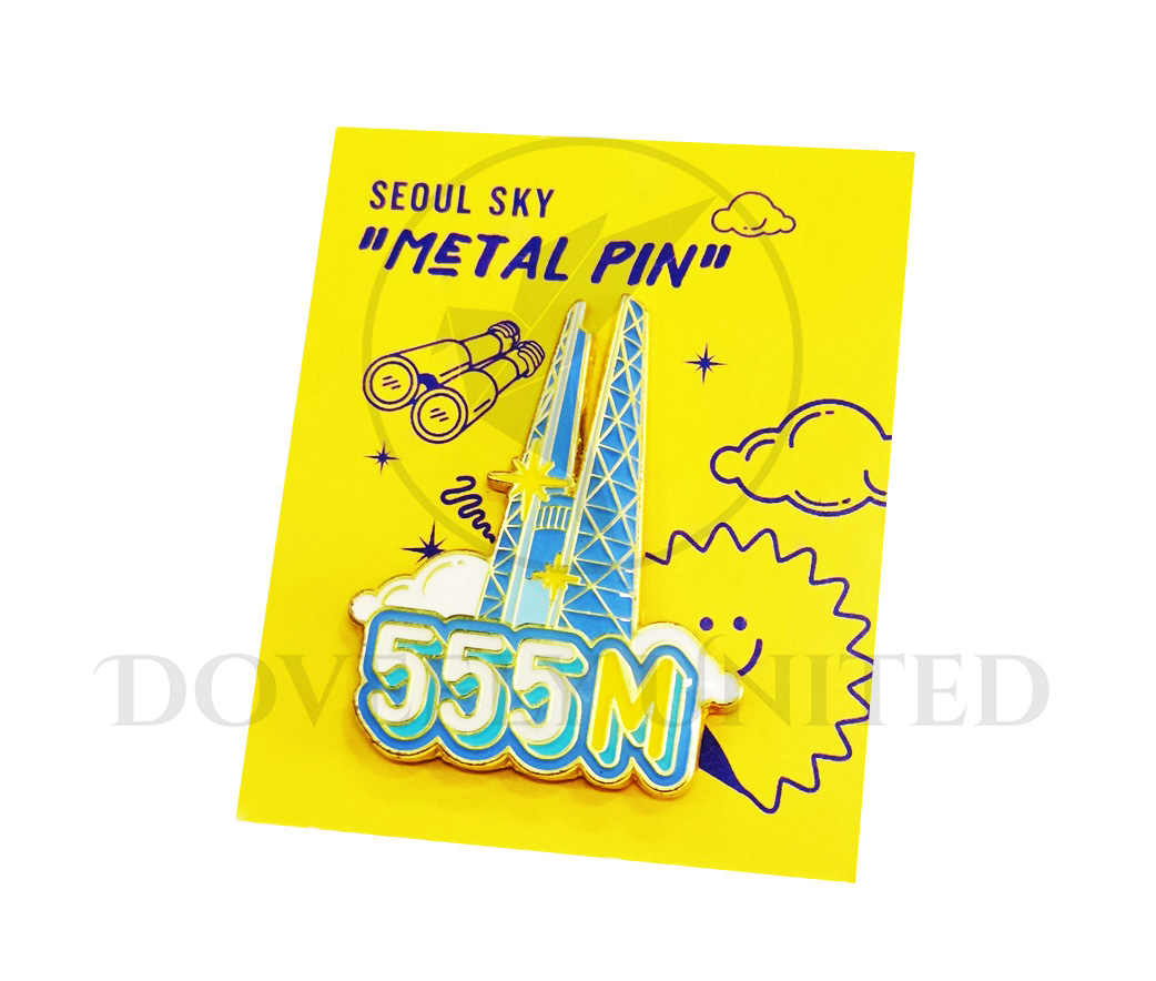 烤漆金屬胸章生產 搭配背卡包裝 高質感宣傳品推薦:圖片 3