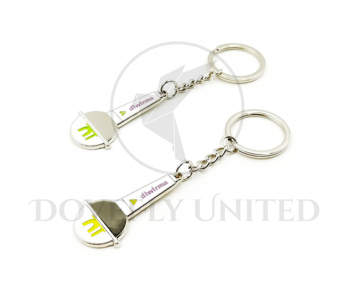 造型烤漆鑰匙圈少量訂製/大量批發生產 金屬徽章工廠:圖片 2