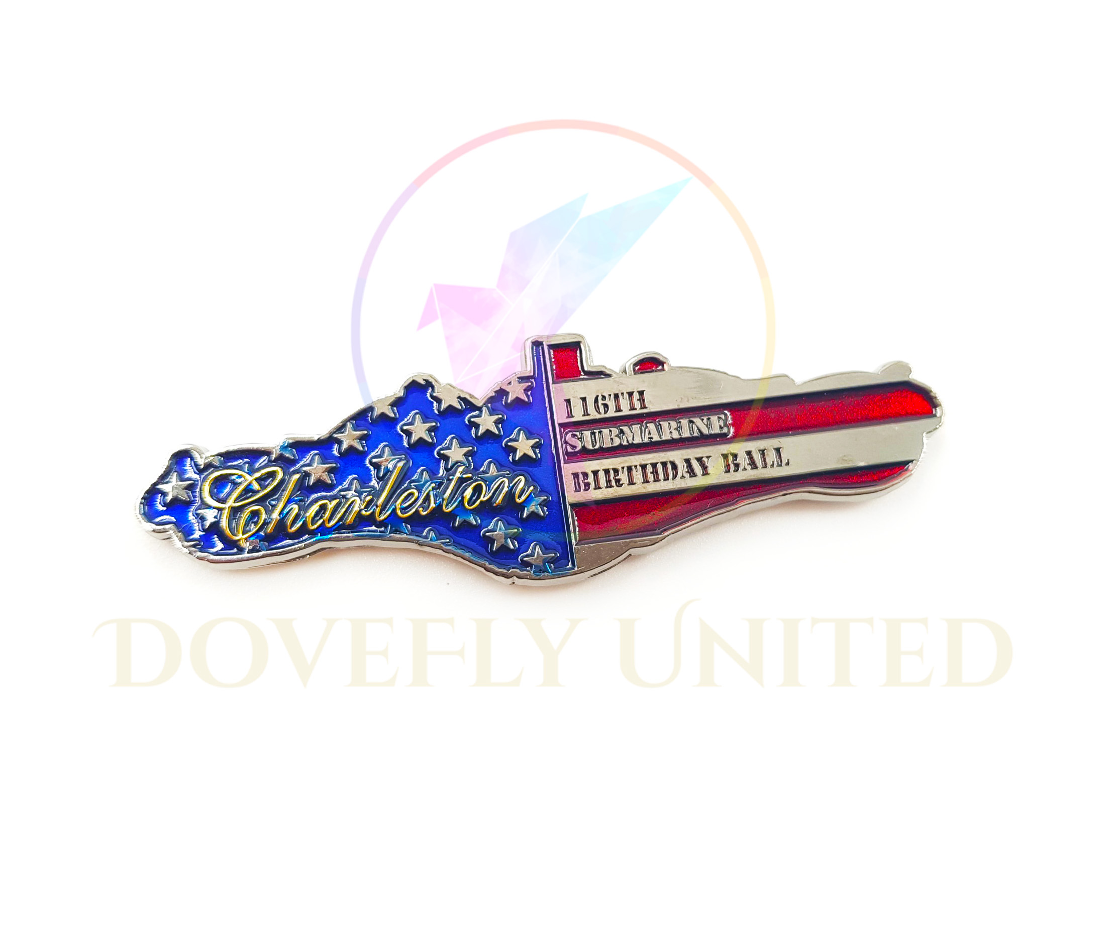 特殊造型紀念章 雙色電鍍設計 紀念証章工廠:圖片 3