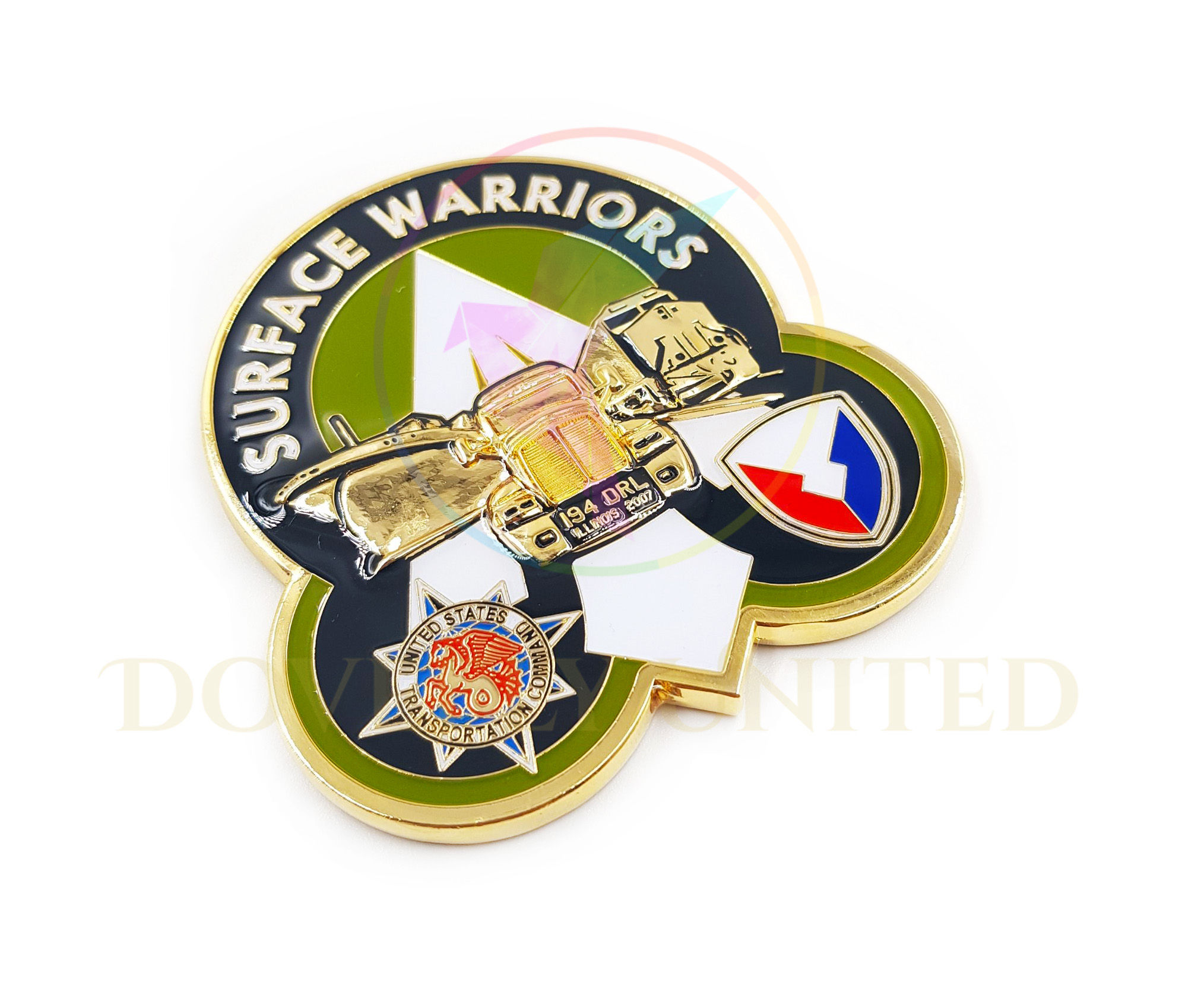 特殊造型 紀念幣設計 軍用紀念証章工廠:圖片 2