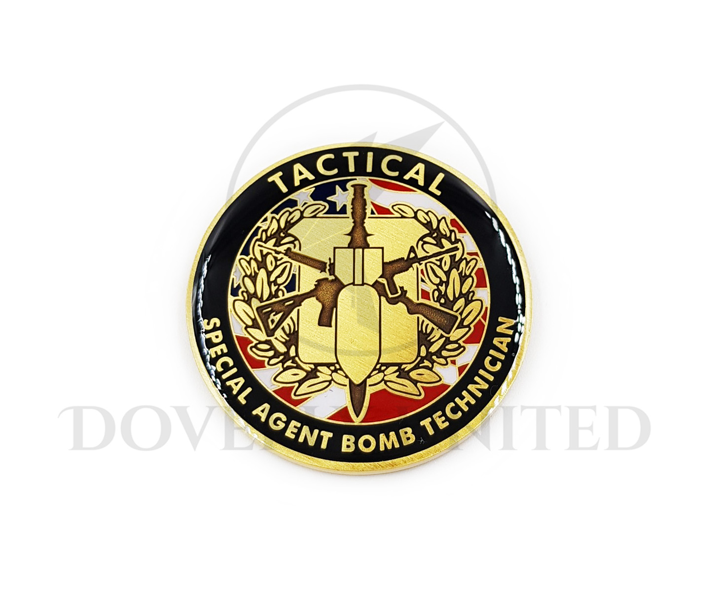 金屬烤漆紀念幣+透明滴膠訂製:圖片 2