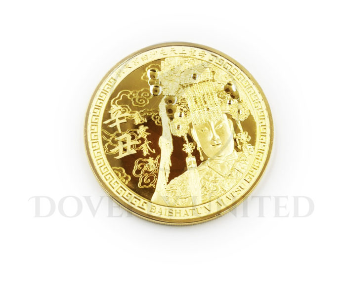 白沙屯授權紀念錢母訂製絨布盒客製化印刷大尺寸錢母訂製工廠大量生產