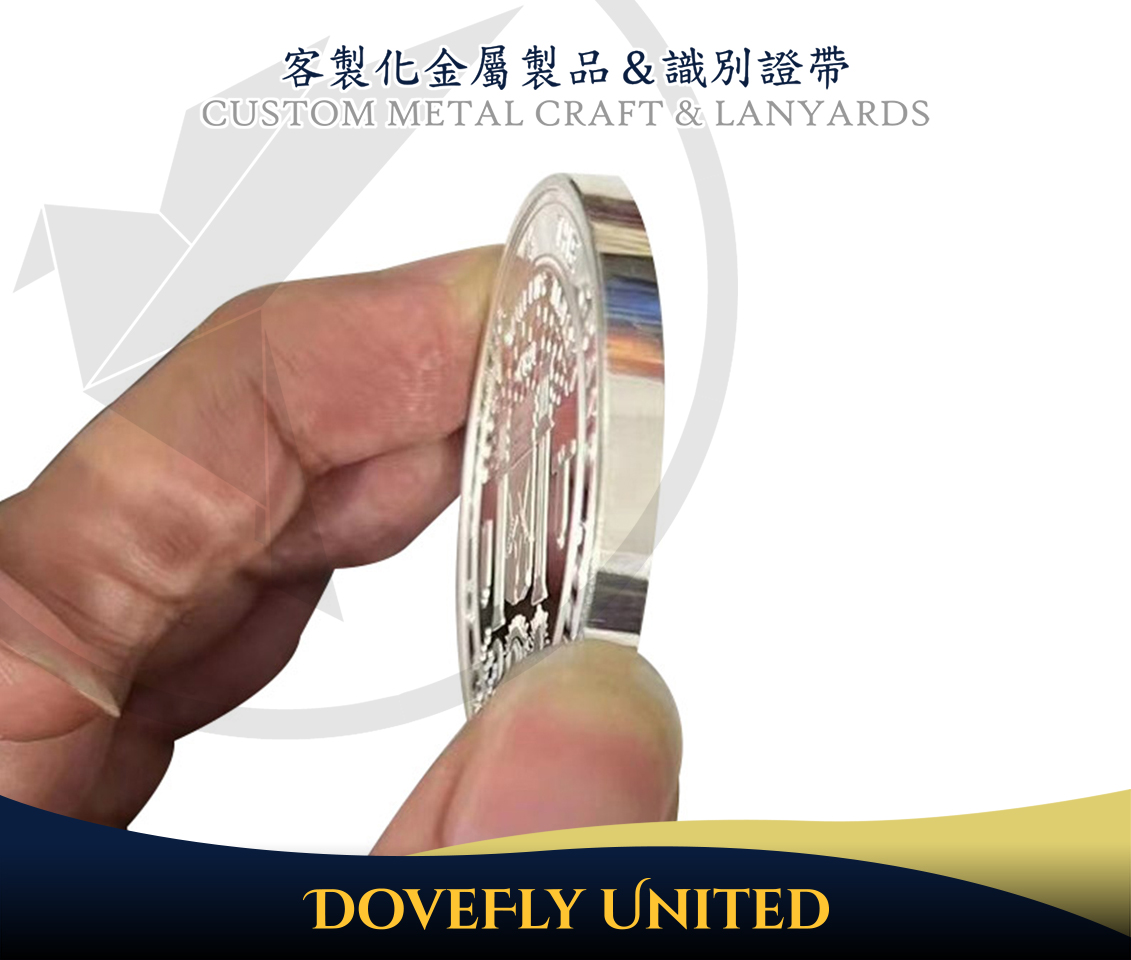 特殊平滑邊 團體社團金銀幣訂製 紀念幣製作/代工工廠:圖片 2