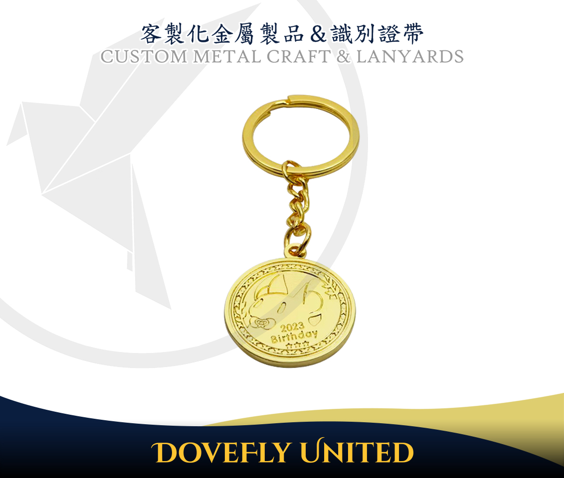 絨絨鼠品牌鑰匙圈 鑰匙圈背面直噴印刷QR code 客製化鑰匙圈大量生產:圖片 2