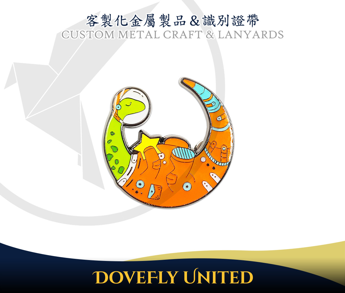 寵物造型客製化仿琺瑯胸章設計:圖片 3